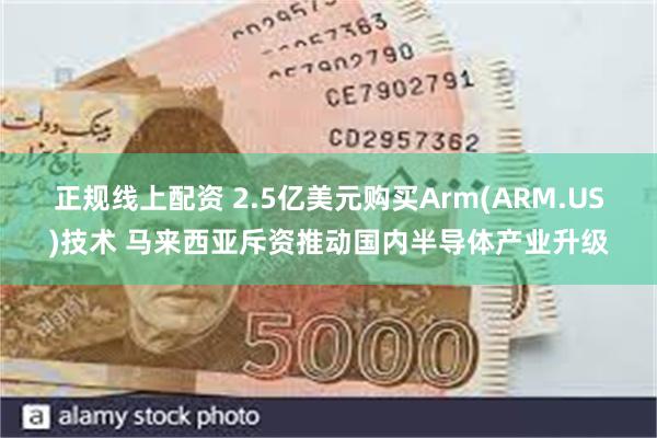 正规线上配资 2.5亿美元购买Arm(ARM.US)技术 马来西亚斥资推动国内半导体产业升级