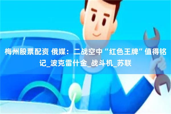 梅州股票配资 俄媒：二战空中“红色王牌”值得铭记_波克雷什金_战斗机_苏联